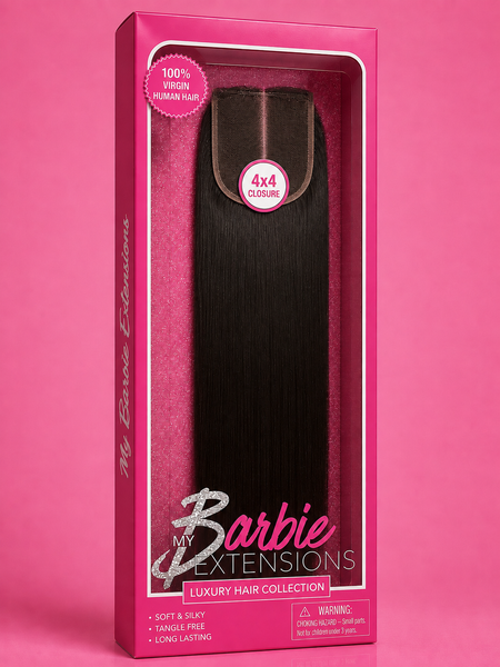 Barbie Bone Straight Closure