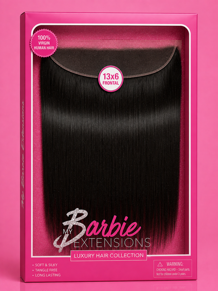 Barbie Bone Straight Frontal