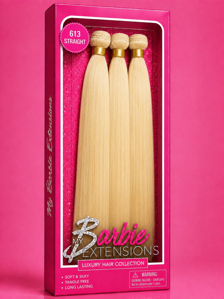 Barbie Blonde 613 Bone Straight
