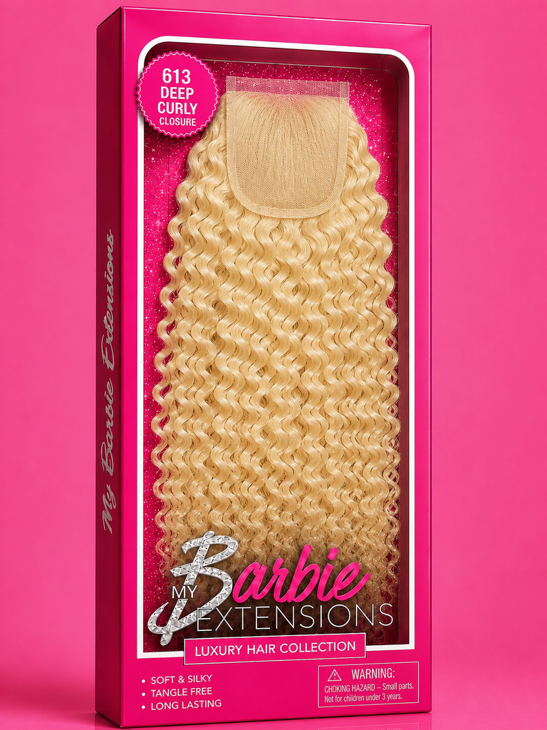 Barbie 613 Deep Curly Closure